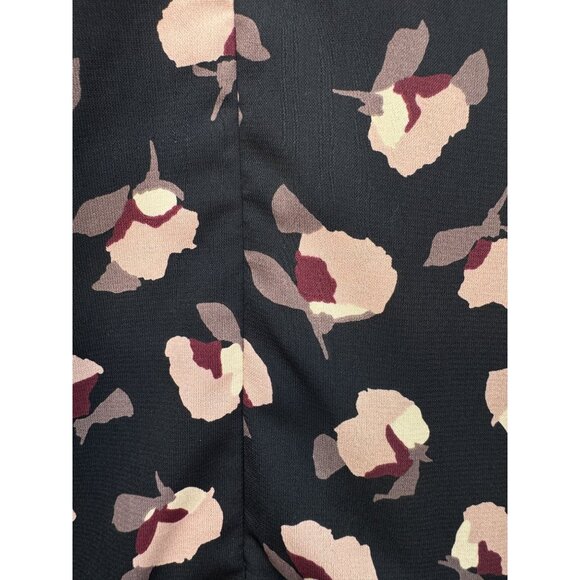Lulus Womens Floral Shift Dress Size S Black Sleeveless V-Neck Summer Mini Chic - Picture 13 of 13